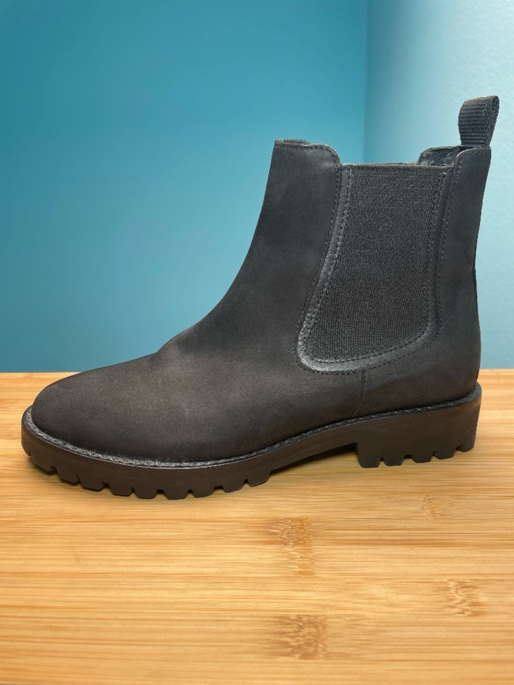Thursday Boot Company Legend Chelsea Boots Women's 7.5 Black Matte Lug Sole Nice
